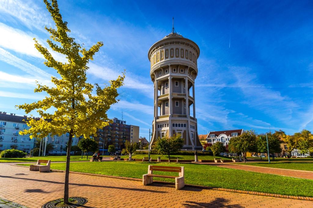 Water Tower in St. Steven Square